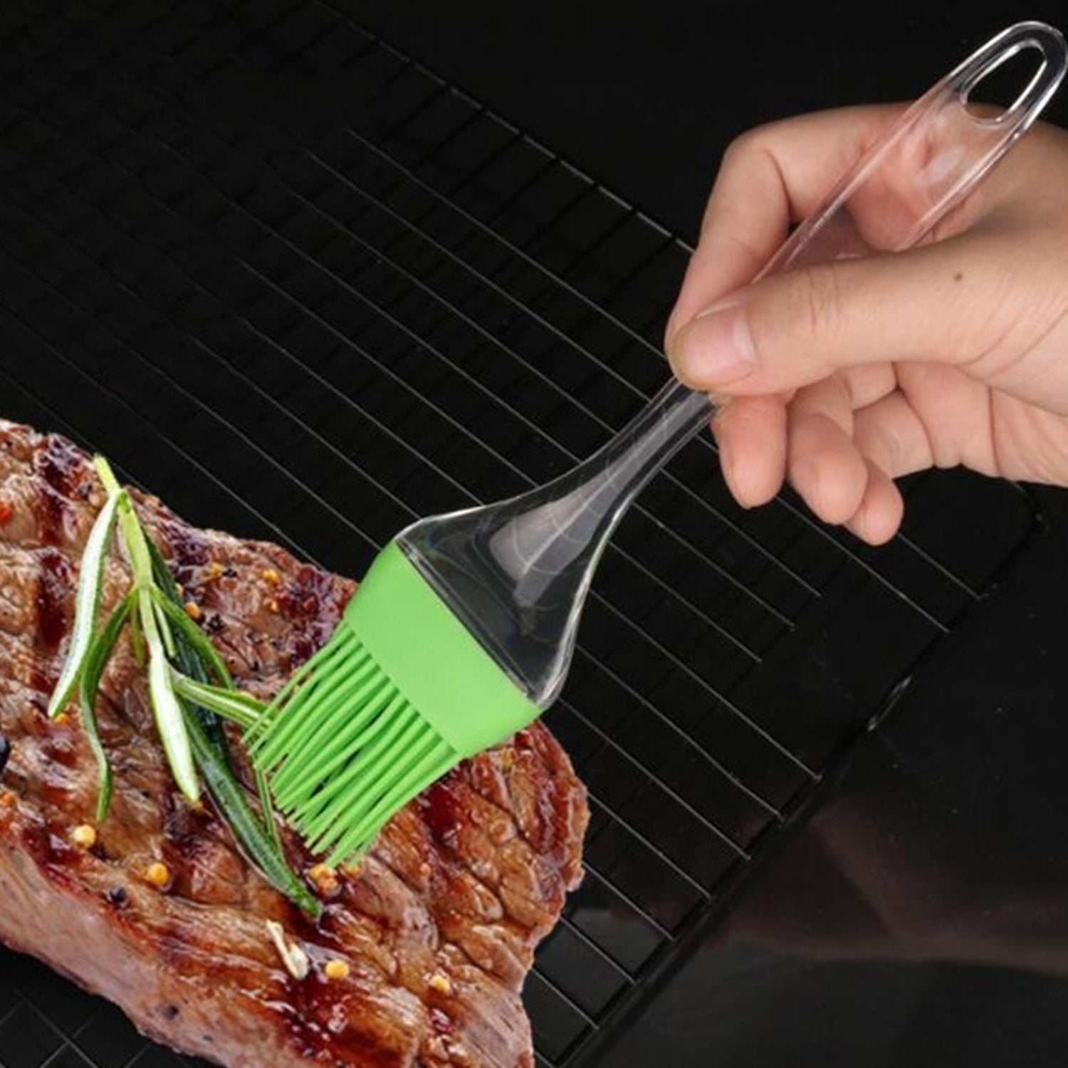 2825 2 in 1 Combo of Big Brush & Spatula Set for Pastry, Cake Mixer, Decorating, Cooking, Baking, Grilling Tandoor | Bakeware Combo | Kitchen Tool Set DeoDap 2825 2 in 1 Combo of Big Brush & Spatula Set for Pastry, Cake Mixer, Decorating, Cooking, Baking, Grilling Tandoor | Bakeware Combo | Kitchen Tool Set DeoDap